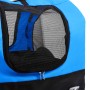 Pet Fahrradanhänger Kinderwagen 2 in 1 Blau Schwarz von vidaXL, Kinderwagen für Haustiere - Ref: Foro24-92438, Preis: 113,99 ...