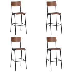 Kitchen stools 4 units plywood and steel by vidaXL, Kitchen stools - Ref: Foro24-3054562, Price: 455,64 €, Discount: %