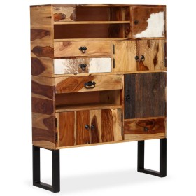 Solid sheesham wood sideboard 100x30x130 cm by vidaXL, Sideboards - Ref: Foro24-244932, Price: 545,99 €, Discount: %