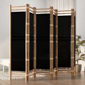 Folding screen with 6 panels made of bamboo and canvas, 240 cm. by vidaXL, Room dividers - Ref: Foro24-350630, Price: 130,00 ...