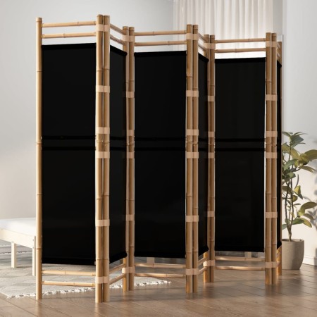 Folding screen with 6 panels made of bamboo and canvas, 240 cm. by vidaXL, Room dividers - Ref: Foro24-350630, Price: 130,53 ...