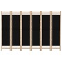 Folding screen with 6 panels made of bamboo and canvas, 240 cm. by vidaXL, Room dividers - Ref: Foro24-350630, Price: 130,53 ...