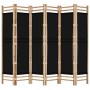 Folding screen with 6 panels made of bamboo and canvas, 240 cm. by vidaXL, Room dividers - Ref: Foro24-350630, Price: 130,53 ...