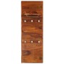 Solid sheesham wood coat rack 118x40 cm by vidaXL, Hat and coat racks - Ref: Foro24-246351, Price: 88,75 €, Discount: %