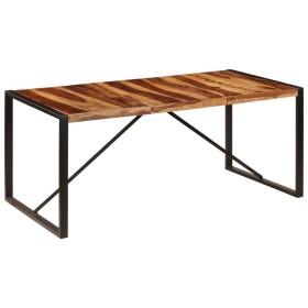 Dining table 180x90x75 cm solid sheesham wood by vidaXL, Kitchen and dining tables - Ref: Foro24-247416, Price: 352,99 €, Dis...