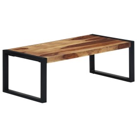 Mesa de centro de madera maciza de sheesham 110x60x40 cm de vidaXL, Mesas de centro - Ref: Foro24-247452, Precio: 172,99 €, D...