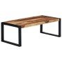 Mesa de centro de madera maciza de sheesham 110x60x40 cm de vidaXL, Mesas de centro - Ref: Foro24-247452, Precio: 172,99 €, D...