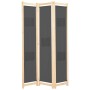 Three-panel gray fabric room divider screen 120x170x4 cm by vidaXL, Room dividers - Ref: Foro24-248175, Price: 56,83 €, Disco...