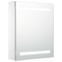 Mueble de baño con espejo LED 50x13,5x60 cm de vidaXL, Tocadores de baño - Ref: Foro24-285115, Precio: 97,56 €, Descuento: %