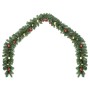 Guirnalda de Navidad decorada con bolas y luces LED 5 m de vidaXL, Luces de Navidad - Ref: Foro24-246406, Precio: 44,61 €, De...