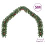 Guirnalda de Navidad decorada con bolas y luces LED 5 m de vidaXL, Luces de Navidad - Ref: Foro24-246406, Precio: 44,61 €, De...