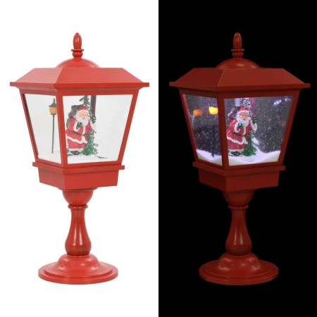 Farol de Navidad con base Papá Noel y LED 64 cm de vidaXL, Luces de Navidad - Ref: Foro24-284340, Precio: 111,71 €, Descuento: %