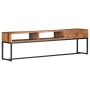 TV cabinet 160x30x45 cm solid sheesham wood by vidaXL, TV Furniture - Ref: Foro24-247466, Price: 137,99 €, Discount: %