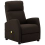 Sillón de masaje eléctrico tela marrón oscuro de vidaXL, Sillones de masaje eléctricos - Ref: Foro24-289711, Precio: 212,23 €...