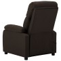 Sillón de masaje eléctrico tela marrón oscuro de vidaXL, Sillones de masaje eléctricos - Ref: Foro24-289677, Precio: 194,99 €...