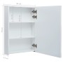 Badmöbel mit LED-Spiegel 50x13x70 cm von vidaXL, Badezimmerwaschtische - Ref: Foro24-285116, Preis: 120,44 €, Rabatt: %