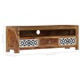 Mueble para TV madera maciza de sheesham 120x30x40 cm de vidaXL, Muebles TV - Ref: Foro24-248093, Precio: 148,09 €, Descuento: %