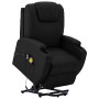 Sillón de masaje elevable cuero sintético negro de vidaXL, Sillones de masaje eléctricos - Ref: Foro24-289757, Precio: 449,25...