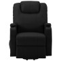 Sillón de masaje elevable cuero sintético negro de vidaXL, Sillones de masaje eléctricos - Ref: Foro24-289757, Precio: 449,25...