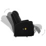 Sillón de masaje elevable cuero sintético negro de vidaXL, Sillones de masaje eléctricos - Ref: Foro24-289757, Precio: 449,25...