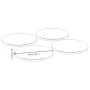 Pizza plates 4 pcs bamboo Ø32x1.5 cm by vidaXL, Pizza molds - Ref: Foro24-352769, Price: 38,93 €, Discount: %