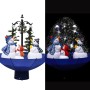 Árbol de Navidad con nieve con base de paraguas PVC azul 75 cm de vidaXL, Arboles de navidad - Ref: Foro24-289929, Precio: 79...