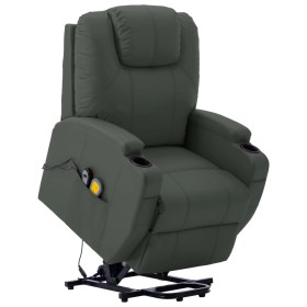 Anthracite grey synthetic leather lift chair by vidaXL, Electric massage chairs - Ref: Foro24-289760, Price: 439,99 €, Discou...