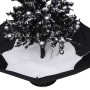 Christmas tree with snow with black PVC umbrella base 75 cm by vidaXL, Christmas trees - Ref: Foro24-289931, Price: 70,24 €, ...