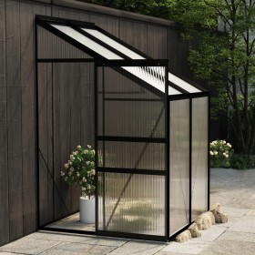 Anthracite gray aluminum greenhouse 2.7 m³ by vidaXL, Greenhouses - Ref: Foro24-312049, Price: 242,99 €, Discount: %