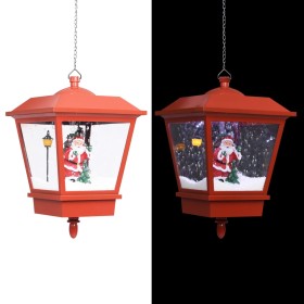 Christmas hanging lamp with LED and Red Santa 27x27x45 cm by vidaXL, Christmas lights - Ref: Foro24-289928, Price: 73,37 €, D...