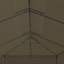 Gazebo with taupe gray curtains 180g/m² 600x298x270 cm by vidaXL, Tents and gazebos - Ref: Foro24-312247, Price: 389,87 €, Di...