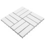 Terrace tiles 10 pcs solid acacia wood white 30x30 cm by vidaXL, Floors and carpets - Ref: Foro24-310118, Price: 55,99 €, Dis...