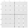 Terrace tiles 10 pcs solid acacia wood white 30x30 cm by vidaXL, Floors and carpets - Ref: Foro24-310118, Price: 55,99 €, Dis...