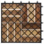 Terrace tiles 10 pcs solid acacia wood white 30x30 cm by vidaXL, Floors and carpets - Ref: Foro24-310118, Price: 55,99 €, Dis...