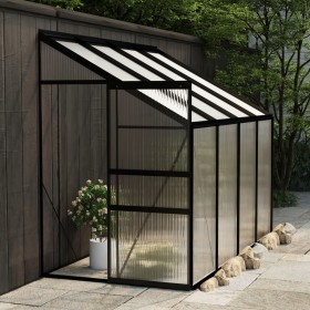 Anthracite gray aluminum greenhouse 5.02 m³ by vidaXL, Greenhouses - Ref: Foro24-312045, Price: 283,99 €, Discount: %