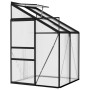 Anthracite gray aluminum greenhouse 2.59 m³ by vidaXL, Greenhouses - Ref: Foro24-312044, Price: 269,03 €, Discount: %