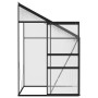 Anthracite gray aluminum greenhouse 2.59 m³ by vidaXL, Greenhouses - Ref: Foro24-312044, Price: 269,03 €, Discount: %