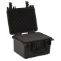 Portable black PP flight case 27x25x18 cm by vidaXL, Camera bags and cases - Ref: Foro24-51795, Price: 40,50 €, Discount: %