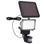 Foco LED solar LED para jardín con sensor negro de vidaXL, Iluminación de exterior - Ref: Foro24-315693, Precio: 48,99 €, Des...