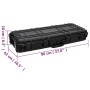 Flight case with PP wheels black 96x42x16 cm by vidaXL, Camera bags and cases - Ref: Foro24-51801, Price: 150,00 €, Discount: %