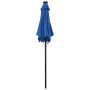 Umbrella with LED lights blue aluminum 200x211 cm by vidaXL, Umbrellas - Ref: Foro24-313564, Price: 70,99 €, Discount: %