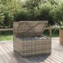 Zentrales Gartensofa mit grauem synthetischem Rattankissen 57x57x56 cm von vidaXL, Outdoor-Sofas - Ref: Foro24-318669, Preis:...