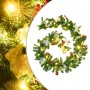 Guirnalda de Navidad con luces LED PVC verde 2,7 m de vidaXL, Luces de Navidad - Ref: Foro24-320971, Precio: 19,37 €, Descuen...