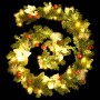 Christmas garland with LED lights PVC green 2.7 m by vidaXL, Christmas lights - Ref: Foro24-320971, Price: 19,37 €, Discount: %