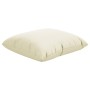 Cojines decorativos 4 uds tela crema 50x50 cm de vidaXL, Cojines - Ref: Foro24-314340, Precio: 45,99 €, Descuento: %