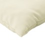 Decorative cushions 4 pcs cream fabric 50x50 cm by vidaXL, Cushions - Ref: Foro24-314340, Price: 45,99 €, Discount: %