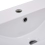 Lavabo encastrado de cerámica blanco 61x39,5x18,5 cm de vidaXL, Lavabos - Ref: Foro24-145061, Precio: 128,88 €, Descuento: %