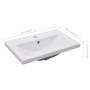 White ceramic inset sink 61x39.5x18.5 cm by vidaXL, Sinks - Ref: Foro24-145061, Price: 128,88 €, Discount: %