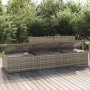 3-teiliges Gartenmöbel-Set und graue synthetische Rattankissen von vidaXL, Outdoor-Sofas - Ref: Foro24-318674, Preis: 231,79 ...