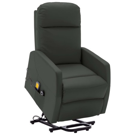 Anthracite gray synthetic leather lift chair by vidaXL, Electric massage chairs - Ref: Foro24-321376, Price: 378,08 €, Discou...